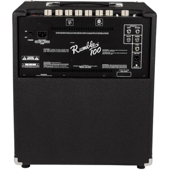 Amplificador Fender Combo Rumble 100 V3 por 4.299,99 à vista no boleto/pix ou parcele em até 12x sem juros. Compre na loja Mundomax!