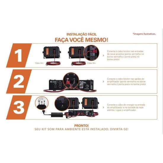 Kit de Som Para Ambiente Hayonik Ambience 2000 OD V2 Branco por 789,00 à vista no boleto/pix ou parcele em até 10x sem juros. Compre na loja Mundomax!