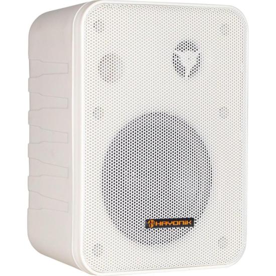 Caixa de Som Ambiente c/ Trafo HAYONIK Ambience Line MSB60NC 70V 25W BR por 0,00 à vista no boleto/pix ou parcele em até 1x sem juros. Compre na loja Mundomax!
