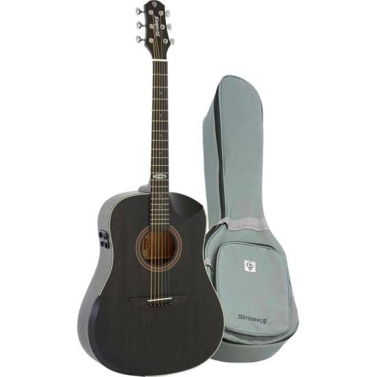 Violão Eletroacústico Strinberg SD301HCR Folk Tobacco Satin Com Bag por 2.070,99 à vista no boleto/pix ou parcele em até 12x sem juros. Compre na loja Mundomax!