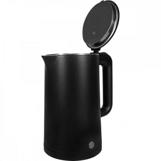 Chaleira Elétrica Agratto Aroma Preto 220v por 79,00 à vista no boleto/pix ou parcele em até 3x sem juros. Compre na loja Mundomax!