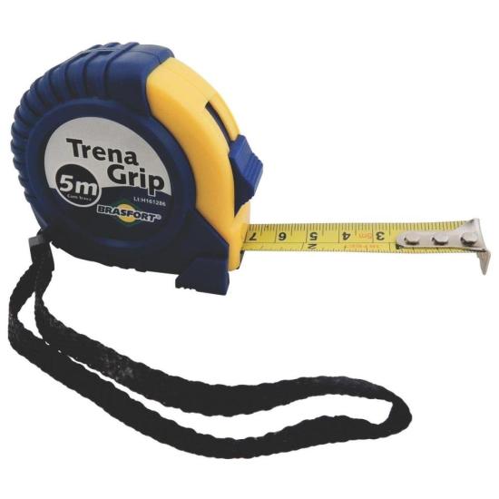 Trena Emborrachada Grip 5mx19mm Brasfort por 14,99 à vista no boleto/pix ou parcele em até 1x sem juros. Compre na loja Mundomax!