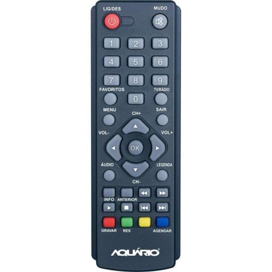 Controle Remoto Aquário DTV4000 Preto por 24,00 à vista no boleto/pix ou parcele em até 1x sem juros. Compre na loja Mundomax!