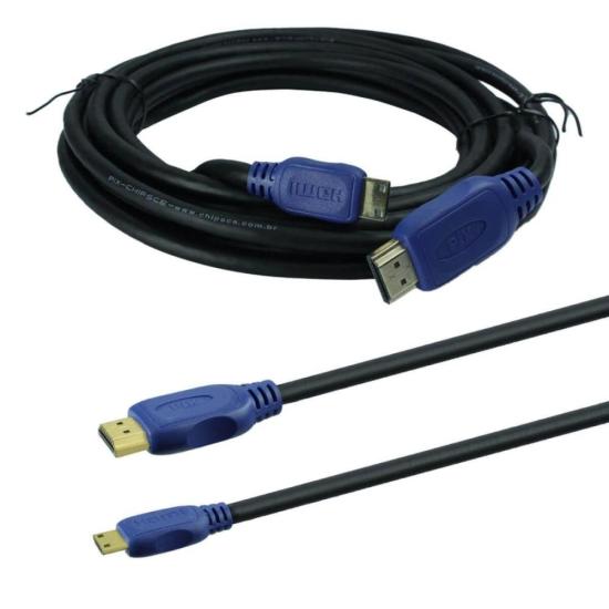 Cabo Mini HDMI X HDMI 2.0 4k 19 Pinos 2m Pix por 29,00 à vista no boleto/pix ou parcele em até 1x sem juros. Compre na loja Mundomax!