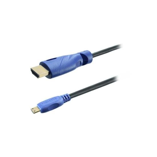 Cabo Micro HDMI X HDMI 2.0 4k 19 Pinos 2m Pix por 33,00 à vista no boleto/pix ou parcele em até 1x sem juros. Compre na loja Mundomax!