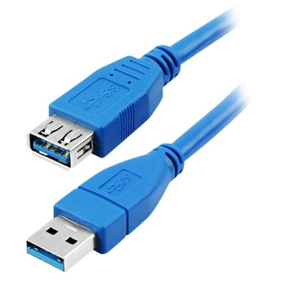 Cabo USB 3.1 A Macho x A Fêmea 2m 5+ por 39,99 à vista no boleto/pix ou parcele em até 1x sem juros. Compre na loja Mundomax!