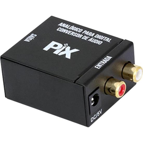 Conversor Analogico Rca X Digital Pix por 119,00 à vista no boleto/pix ou parcele em até 4x sem juros. Compre na loja Mundomax!