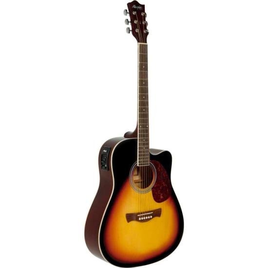 Violão Tagima MD18 Memphis Aço Sunburst por 549,99 à vista no boleto/pix ou parcele em até 10x sem juros. Compre na loja Mundomax!