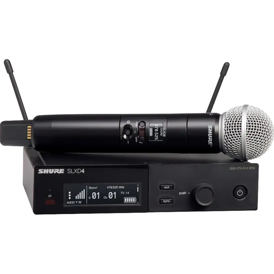 Sistema de Microfone Shure SLXD24/SM58-G58 (79210)
