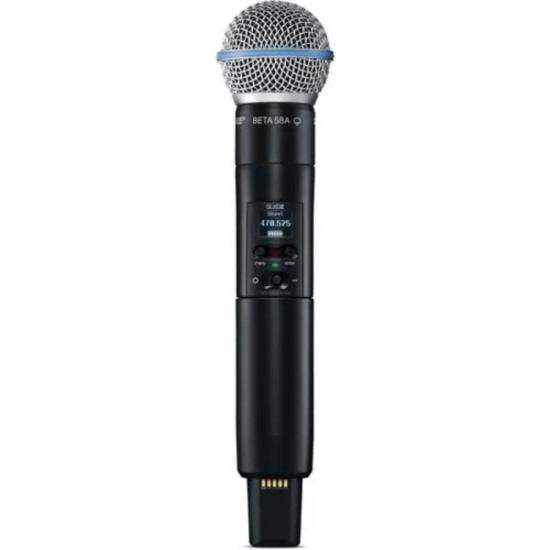 Sistema Shure Sem Fio com Microfone de Mão SLXD24/B58-G58 por 10.121,00 à vista no boleto/pix ou parcele em até 12x sem juros. Compre na loja Mundomax!