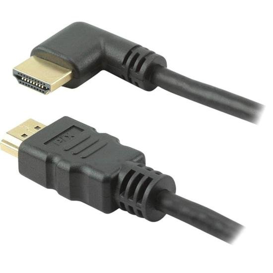 Cabo HDMI 2.0 4k 19 Pinos 90º 5m Pix por 31,00 à vista no boleto/pix ou parcele em até 1x sem juros. Compre na loja Mundomax!