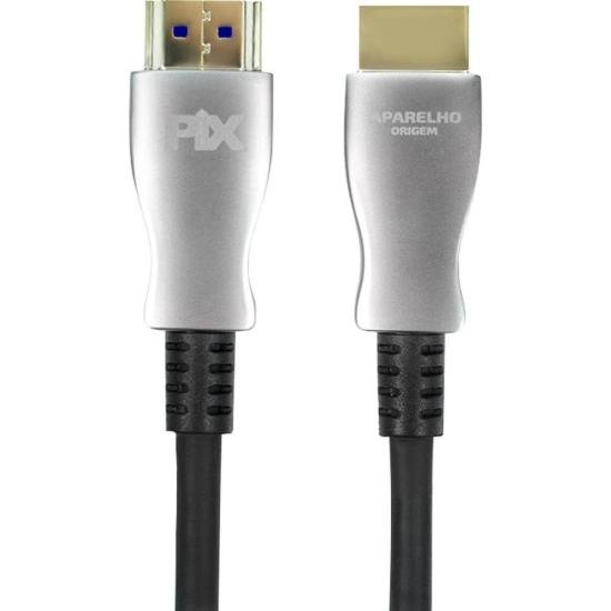 Cabo HDMI 2.1 8k 15m Fibra Optica Pix por 368,00 à vista no boleto/pix ou parcele em até 10x sem juros. Compre na loja Mundomax!