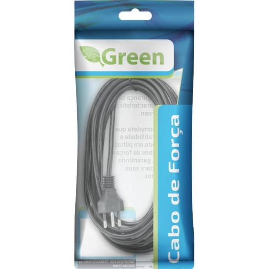 Cabo Tripolar 10a 3m Green por 27,00 à vista no boleto/pix ou parcele em até 1x sem juros. Compre na loja Mundomax!