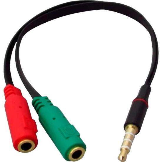 Cabo P3 X 2 P2 29cm Max-0302m Exbom por 13,99 à vista no boleto/pix ou parcele em até 1x sem juros. Compre na loja Mundomax!