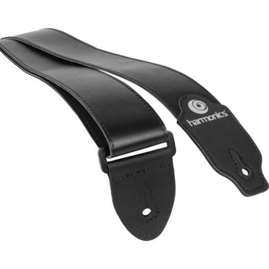 Correia Para Violão Harmonics HAR-06 Preto Liso por 55,00 à vista no boleto/pix ou parcele em até 2x sem juros. Compre na loja Mundomax!
