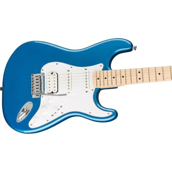 Kit Guitarra Squier Stratocaster Affinity HSS Pack Lake Placid Blue por 3.999,99 à vista no boleto/pix ou parcele em até 12x sem juros. Compre na loja Mundomax!