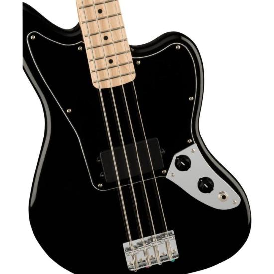 Contrabaixo Short Scale Squier Affinity Jaguar Bass H Black por 2.888,00 à vista no boleto/pix ou parcele em até 12x sem juros. Compre na loja Mundomax!