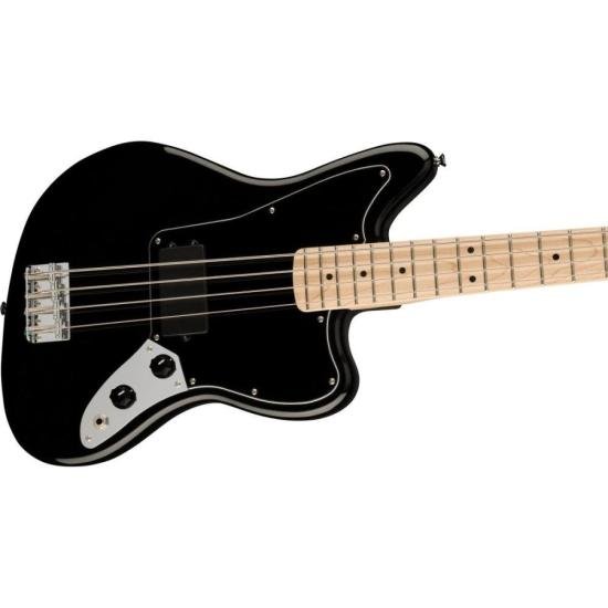 Contrabaixo Short Scale Squier Affinity Jaguar Bass H Black por 2.888,00 à vista no boleto/pix ou parcele em até 12x sem juros. Compre na loja Mundomax!