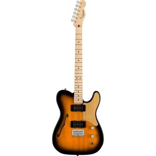ギター Squier Cabronita Telecaster Thinline Guitarra Squier Telecaster Paranormal Cabronita Thinline - Mundomax