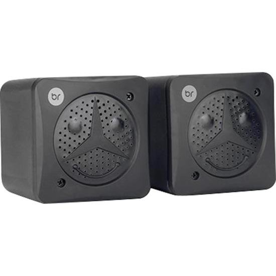 Mini Caixa de Som Bright 5W USB/P2 por 26,99 à vista no boleto/pix ou parcele em até 1x sem juros. Compre na loja Mundomax!