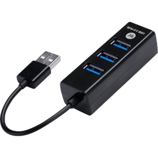 Mini Hub USB Bright 4 Portas Preto por 25,00 à vista no boleto/pix ou parcele em até 1x sem juros. Compre na loja Mundomax!