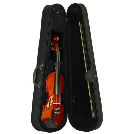 Violino Scarlett SCV F144 4/4 Natural por 599,00 à vista no boleto/pix ou parcele em até 10x sem juros. Compre na loja Mundomax!