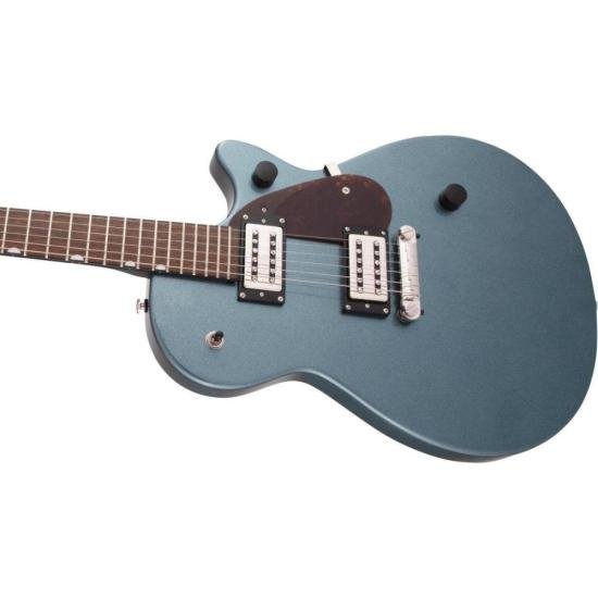 Guitarra Gretsch G2210 Streamliner Junior Jet por 3.499,00 à vista no boleto/pix ou parcele em até 12x sem juros. Compre na loja Mundomax!