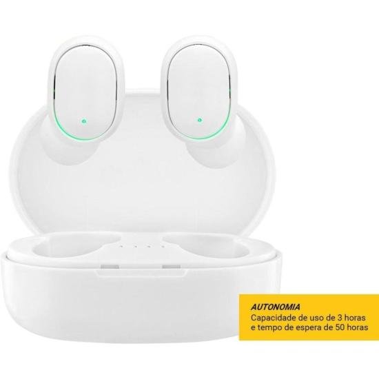 Fone De Ouvido Bright Max Sound Bluetooth Branco por 89,00 à vista no boleto/pix ou parcele em até 3x sem juros. Compre na loja Mundomax!