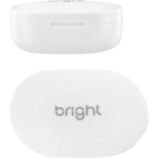Fone De Ouvido Bright Max Sound Bluetooth Branco por 89,00 à vista no boleto/pix ou parcele em até 3x sem juros. Compre na loja Mundomax!