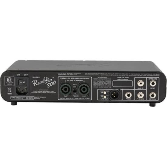 Amplificador Fender Rumble 800 Head por 7.999,00 à vista no boleto/pix ou parcele em até 12x sem juros. Compre na loja Mundomax!