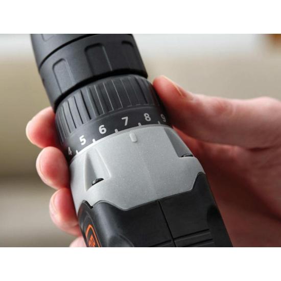 Parafusadeira/Furadeira 3/8\" Black Decker BCD702C1-BR 20v Bivolt por 510,99 à vista no boleto/pix ou parcele em até 10x sem juros. Compre na loja Mundomax!