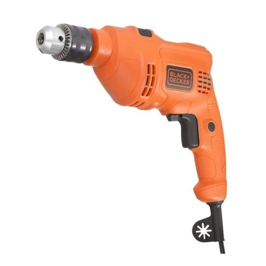 Furadeira de Impacto 1/2\" Black Decker TM555BR 560w 127v por 208,00 à vista no boleto/pix ou parcele em até 8x sem juros. Compre na loja Mundomax!