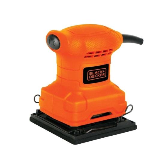 Lixadeira Orbital 1/4\" Black Decker BS200-BR 200w 127v por 210,99 à vista no boleto/pix ou parcele em até 8x sem juros. Compre na loja Mundomax!