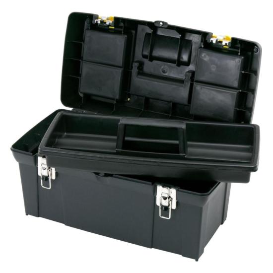 Caixa De Ferramenta 19\" 19-013 Stanley por 90,99 à vista no boleto/pix ou parcele em até 3x sem juros. Compre na loja Mundomax!