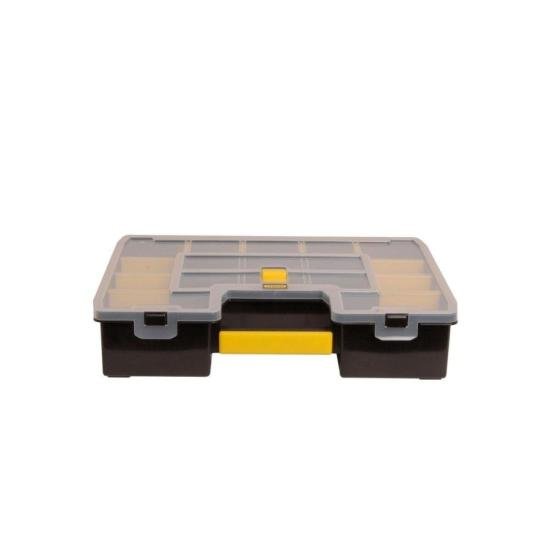 Caixa De Organizadora Grande Softmaster STST14026 Stanley por 99,99 à vista no boleto/pix ou parcele em até 3x sem juros. Compre na loja Mundomax!