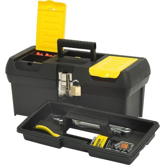 Caixa De Ferramenta Millenium 16\" 16-013 Stanley por 74,99 à vista no boleto/pix ou parcele em até 2x sem juros. Compre na loja Mundomax!