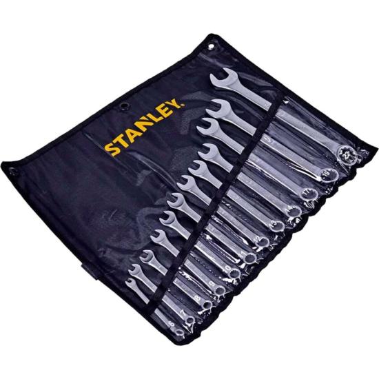 Jogo de Chaves Combinada Com 13 Peças STMT80938-840 Stanley por 161,00 à vista no boleto/pix ou parcele em até 6x sem juros. Compre na loja Mundomax!