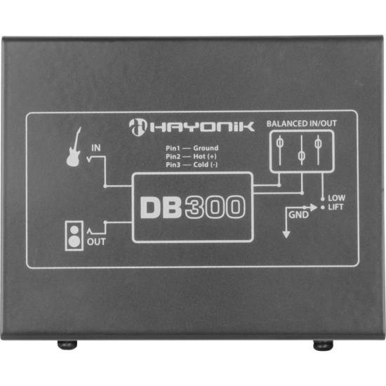 Direct Box Passivo Hayonik DB300 Preto por 139,00 à vista no boleto/pix ou parcele em até 5x sem juros. Compre na loja Mundomax!
