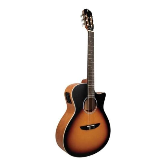 Violão Tagima TW27 Eletroacústico Nylon Sunburst Fosco por 799,00 à vista no boleto/pix ou parcele em até 10x sem juros. Compre na loja Mundomax!