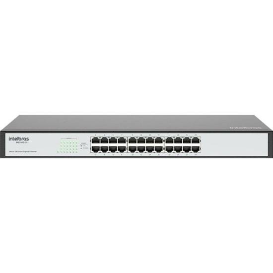 Switch Rack Intelbras SG2400 24 Portas por 960,00 à vista no boleto/pix ou parcele em até 10x sem juros. Compre na loja Mundomax!