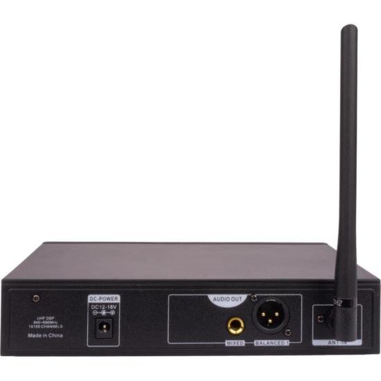 Microfone Sem Fio Harmonics HSF-200 Simples por 431,00 à vista no boleto/pix ou parcele em até 10x sem juros. Compre na loja Mundomax!