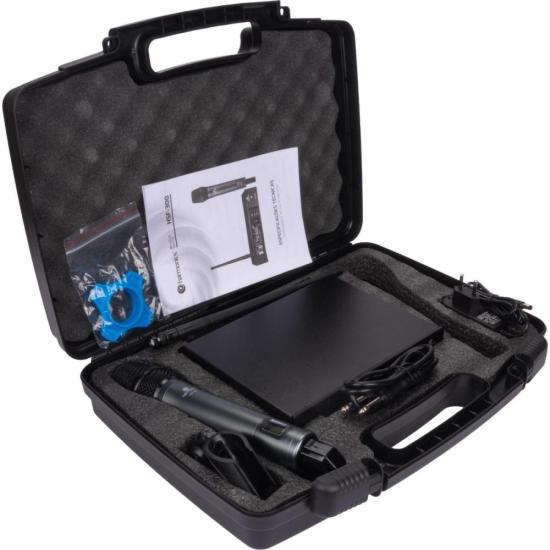Microfone Sem Fio Harmonics HSF-300 Simples por 599,90 à vista no boleto/pix ou parcele em até 10x sem juros. Compre na loja Harmonics!