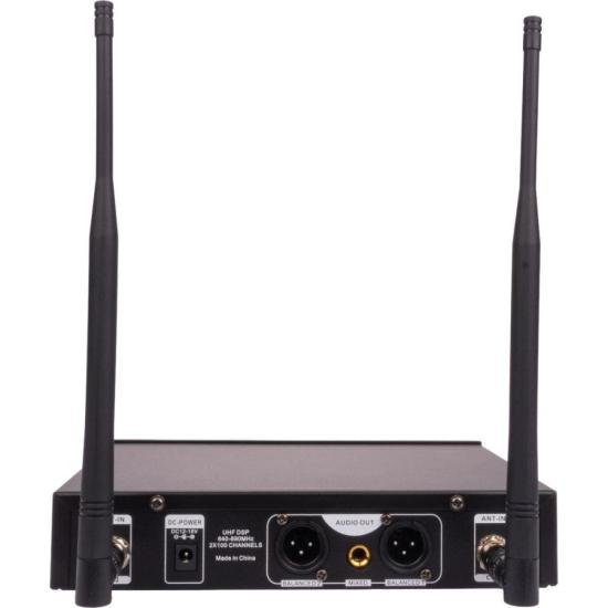 Microfone Sem Fio Harmonics HSF-300 Duplo por 1.075,16 à vista no boleto/pix ou parcele em até 12x sem juros. Compre na loja Harmonics!