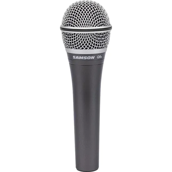 Microfone Samson Q8X Profissional Supercardióide (79698)