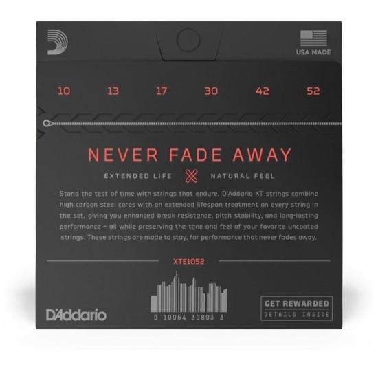 Encordoamento Guitarra Revestido Hibrido .010-.052 XT Nickel XTE1052 por 118,00 à vista no boleto/pix ou parcele em até 4x sem juros. Compre na loja Mundomax!