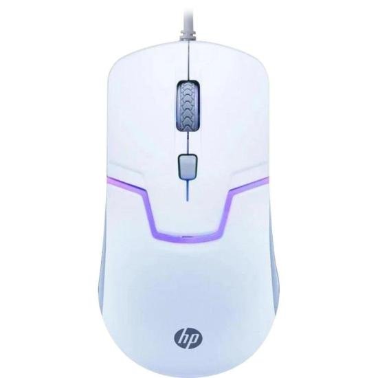 Mouse Gamer HP M100 USB 1600dpi Led Branco por 38,99 à vista no boleto/pix ou parcele em até 1x sem juros. Compre na loja Mundomax!