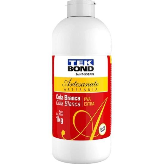 Cola Para Artesanato Pva Extra Tekbond 1kg Branca por 28,99 à vista no boleto/pix ou parcele em até 1x sem juros. Compre na loja Mundomax!