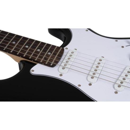 Guitarra Aria Pro II STG-003 Black por 1.075,00 à vista no boleto/pix ou parcele em até 12x sem juros. Compre na loja Mundomax!