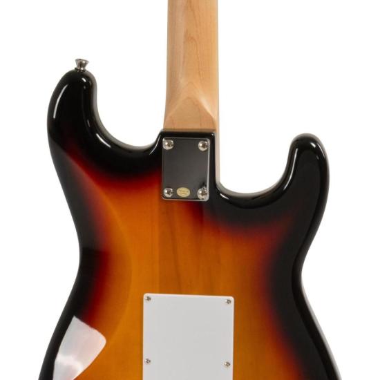 Guitarra Aria Pro II STG-003/M LH 3 Tone Sunburst (canhoto) por 1.182,69 à vista no boleto/pix ou parcele em até 12x sem juros. Compre na loja Aria!