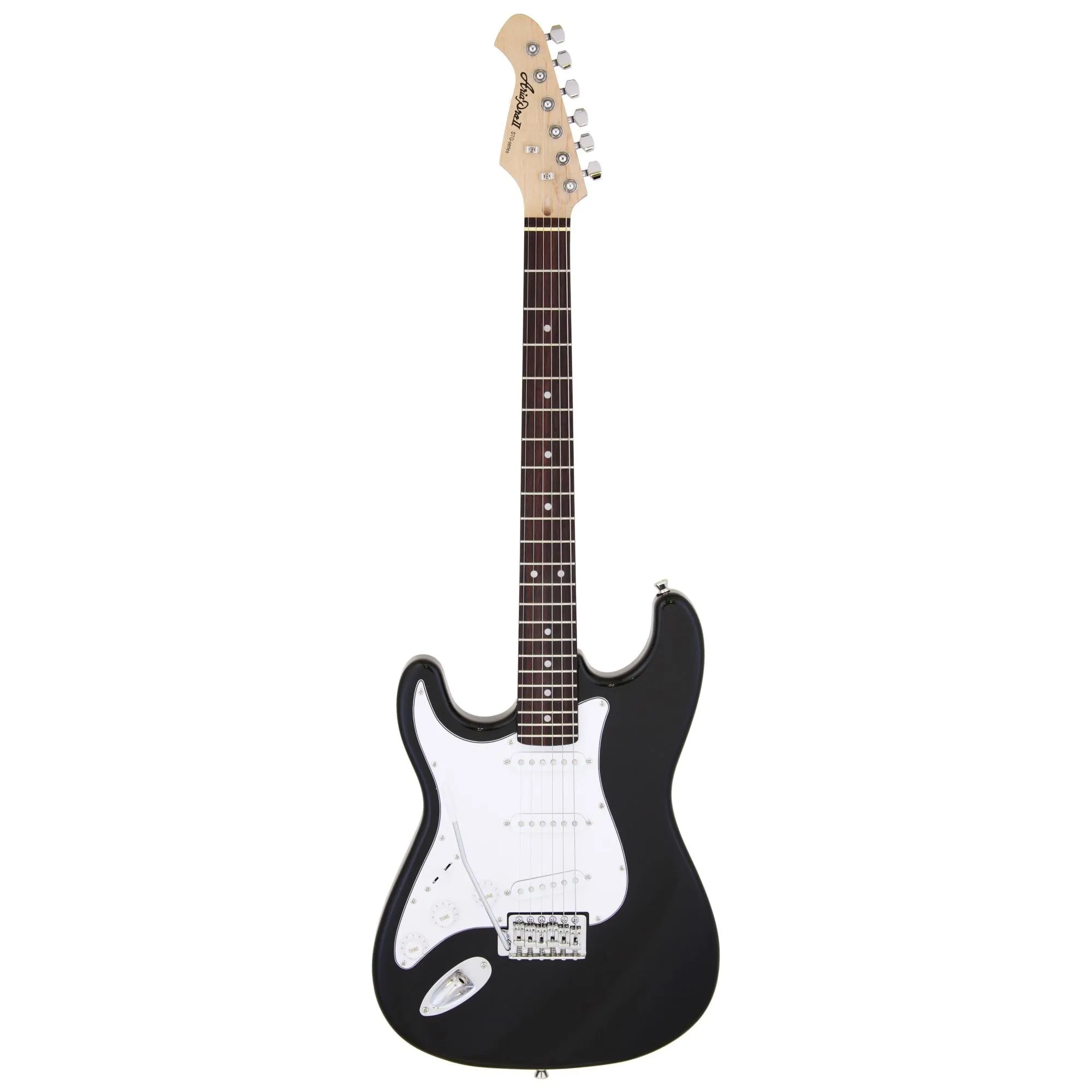 Guitarra Aria Série STG-003/M LH Black (canhoto) (79915)